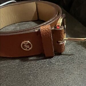 Michael Kors Tan Leather Belt sz L
